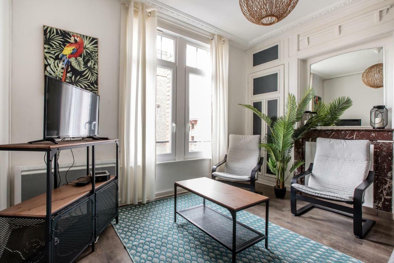 Cosy Appartement Proche Gares Lille Exteriör bild